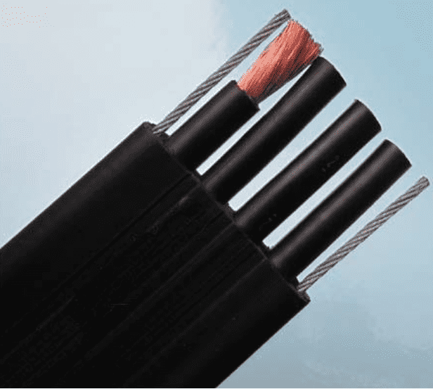 扁電纜JYFFBG-4*25mm2