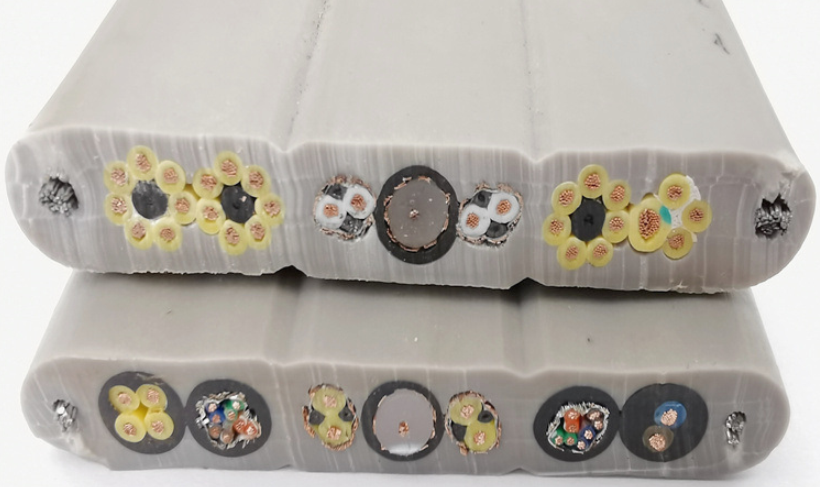 加鋼絲扁電纜YVFBG-14×1.0+2×1.0P+2×4